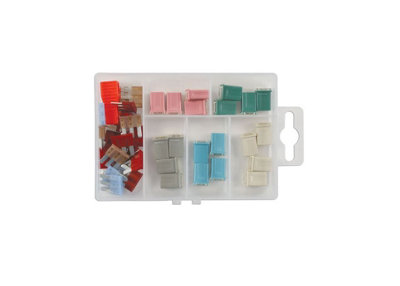 Connect 30728 Emergency Fuse Kit - M-Type & Micro 3 Blade Fuses 41pc