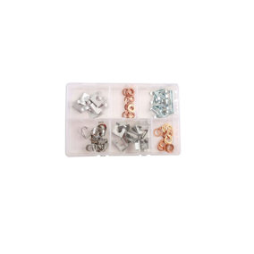 Connect 34157 Assorted Brake Hose Clips 15 - 28mm Set - 80 Pieces