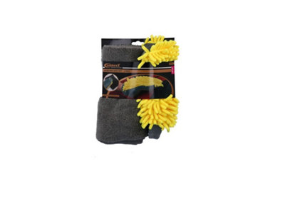 Connect 35355 2pk Microfibre Wash Mitt - 3