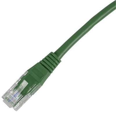 CONNECTIX CABLING SYSTEMS - 15m Green Cat5e UTP Ethernet Patch Lead