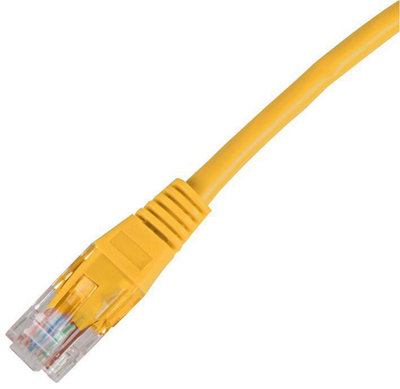CONNECTIX CABLING SYSTEMS - 3m Yellow Cat6 UTP Ethernet Patch Lead