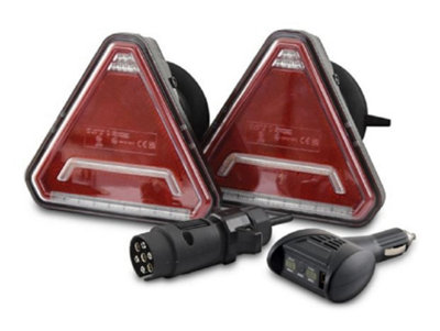 Connix Plus Trailer Lighting Set - Wireless, Magnetic