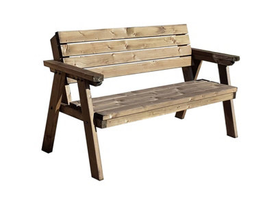 Diy rustic deals bench with back