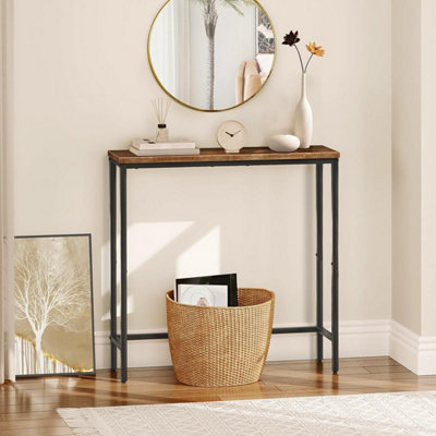 Small and narrow on sale console table