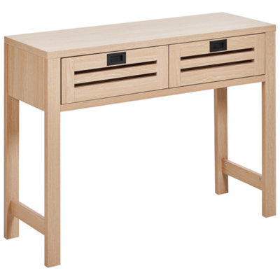 Console Table RANDA Light Brown