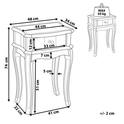 Console Table SOMMA Mirrored Silver