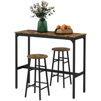 Console Table with Charging Station Behind Sofa Couch Table Long ...