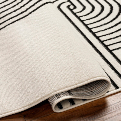 CONSTANCE Scandi Modern Beige Area Rug 80 x 150 cm