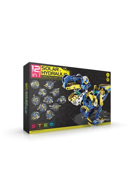 Construct and Create Build Your Own 12 in 1 Solar Robot Kit - 4