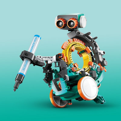 Construct & Create 5-in-1 Coding Robot Fun DIY Kit