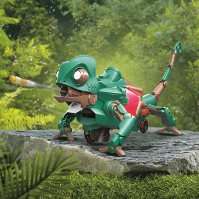 Construct & Create Build Your Own Robotic Buddy Codee The Chameleon