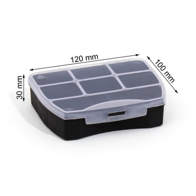 Container Jewelry Tool Box Case Organizer - Size 120x100x30mm - 3