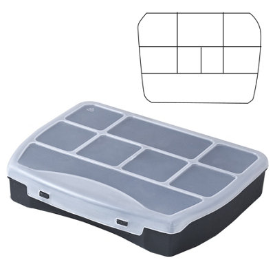 Container Jewelry Tool Box Case Organizer - Size 160x195x37mm