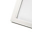Contemporary and Simple Brushed Silver Aluminium 4x6 Rectangular Picture Frame