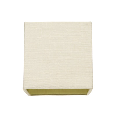 Cream square deals lamp shade