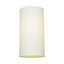 Contemporary and Stylish Soft Cream Linen Fabric Tall Cylindrical 25cm Lampshade