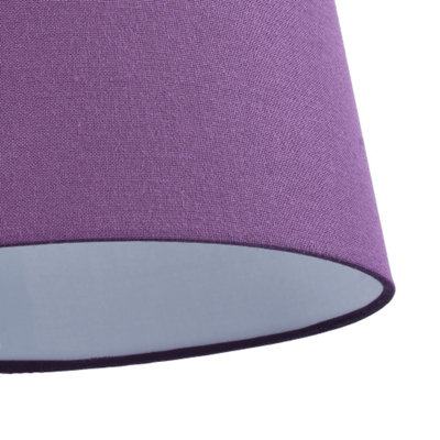 Purple lamp shade b&q sales