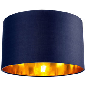 Blue lamp deals shade b&q