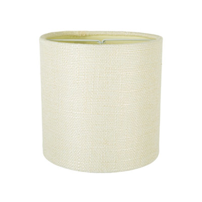 Contemporary Cream Linen 6" ClipOn Candle Lamp Shade with Matching