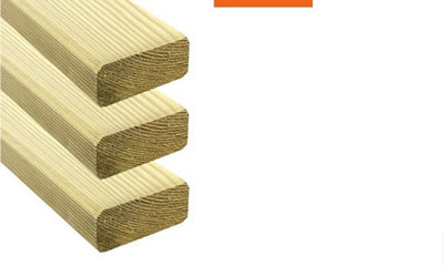 Contemporary Fencing slats 45mm (W) x 18mm(T) x 3600mm(L) 10 Lengths In A Pack
