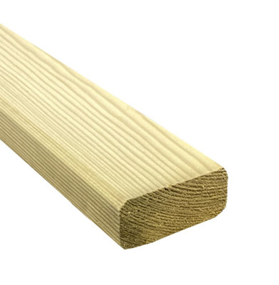 Contemporary Fencing slats 47mm (W) x 22mm(T) x 3600mm(L) 10 Lengths In A Pack - 4