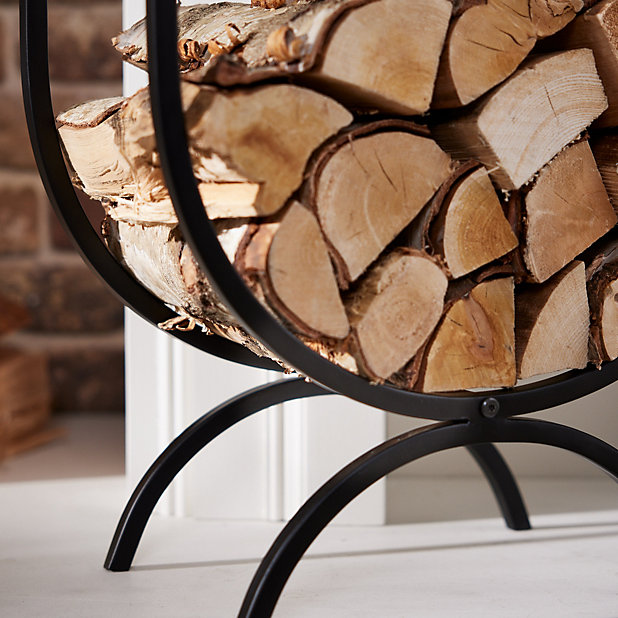 Indoor/Outdoor Firewood Rack Stand, Metal Wood Racks for Firewood, U-shaped Fireplace Logs Rack, Outdoor/Indoor Firewood Kindling Holder, Burning Wood Storage Carrier, Black, A1904 Indoor/Outdoor Firewood Rack Stand, Metal Wood Racks for Firewood, U-shaped Fireplace Logs Rack, Outdoor/Indoor Firewood Kindling Holder, Burning Wood Storage Carrier, Black, A1904