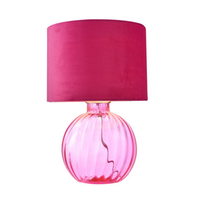 Soft on sale pink lamp