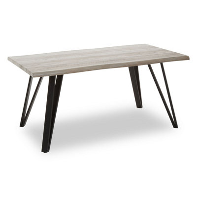 Contemporary Rectangle Dining Table, Versatile Small Dining Table, Functional Size Kitchen Table For Dinner