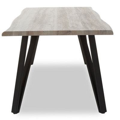 Contemporary Rectangle Dining Table, Versatile Small Dining Table, Functional Size Kitchen Table For Dinner