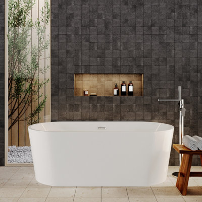 Contemporary Rounded Rectangular Freestanding Bath from Balterley ...