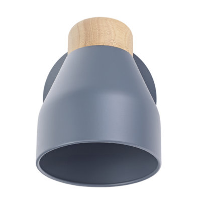 Contemporary Scandinavian Designed Wall Light Fitting in Charcoal ...