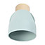 Contemporary Scandinavian Designed Wall Light Fitting in Pastel Duck Egg