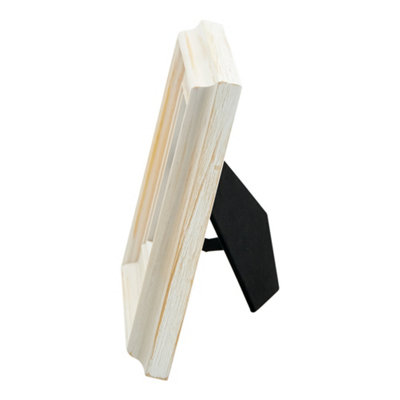 Contemporary Square Vertical Solid Wood Photo Frame Picture Frames 4 x 4 Inch