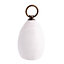 Contemporary White Marble Heavy Weight Decorative Door Stop