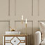 Contemporary Wood Panel Wallpaper in Nude