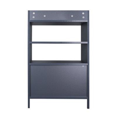 Contemporary Wooden Sideboard Cabinet Sideboard Buffet Console Table with Open Storage W 500 x D 350 x H 800 mm