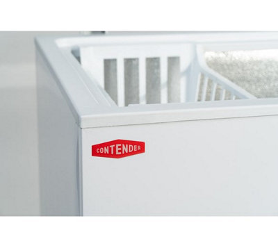 Contender 320L Commercial Chest Freezer & FREE storage basket