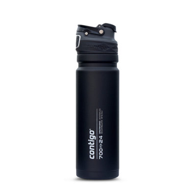 Contigo Black Freeflow Bottle Stainless Steel 700ml