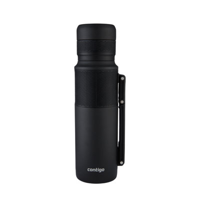 Contigo Black Thermal Bottle Stainless Steel 1200ml