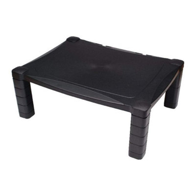 Contour Ergonomic Adjustable Monitor Stand Black CE77684