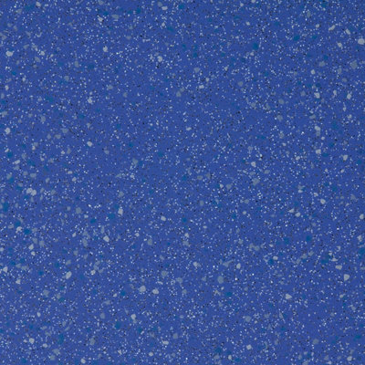 Contract Speckled Effect Blue Anti-Slip Heavy-Duty Commercial Kitchen Vinyl Flooring with 2.0mm Thickness-2m(6'6") X 2m(6'6")-4m²