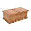 Contrive Mango Wood Coffee Table/Blanket Box
