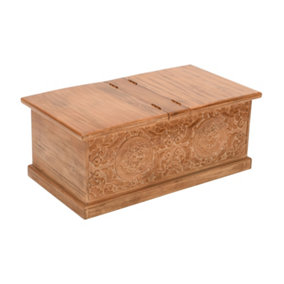 Contrive Mango Wood Coffee Table/Blanket Box