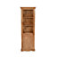 Contrive Mango Wood Corner Bookcase - 3 Shelving & 1 Door