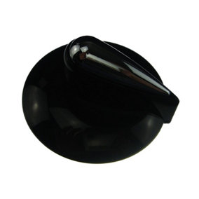 Control Knob Assembl Y Black for Hotpoint Cookers and Ovens