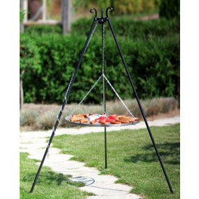 Cook King 180cm Tripod with 70cm Stainless Steel Grate