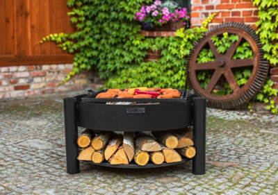 Cook King Montana 80cm LOW Fire Bowl - 9