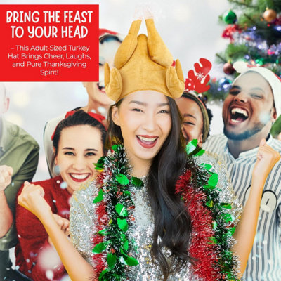 white christmas dresses Christmas Elf Red and Green Hat with Ears main image 1