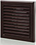 Cooker Hood Duct Vent Kit Fan Extract 125mm Brown