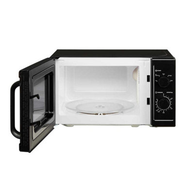 Cookology 800W Microwave 20L Manual Control Freestanding - CMAFS20LBK Black